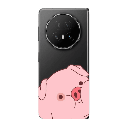Honor Magic V5 Piggy 1 Transparent Silicone TPU Θήκη